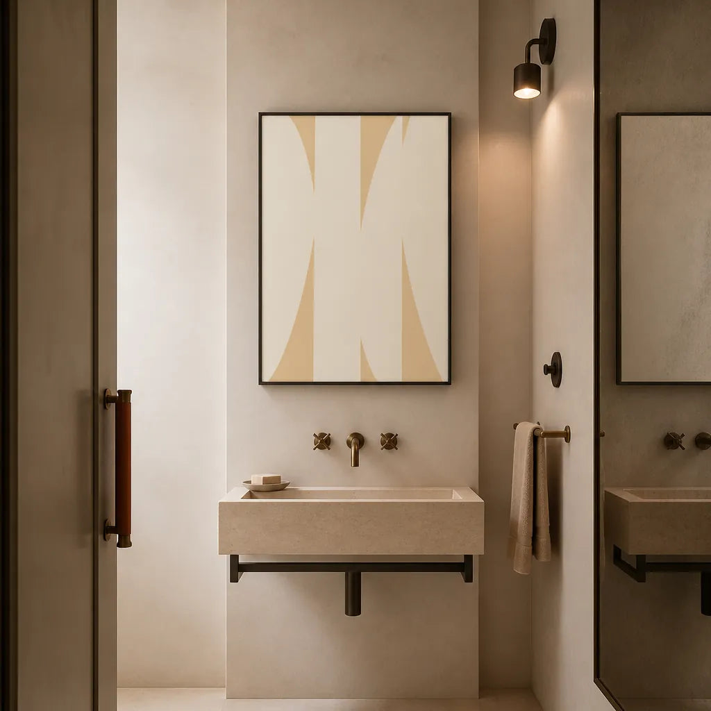 Room mockup featuring Amici Art Print