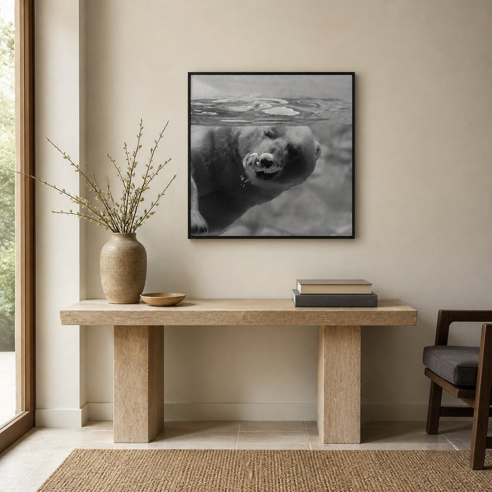 Room mockup featuring Polar Bubbles Photo Print