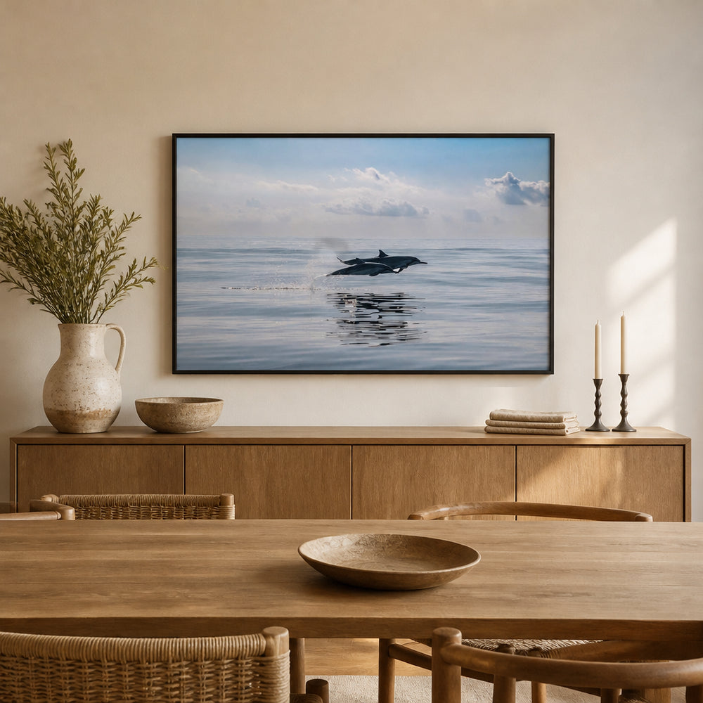 Room mockup featuring Ocean Serenity Photo Print