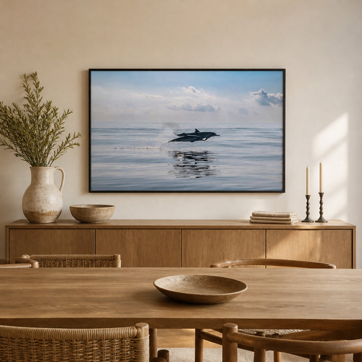 Room mockup featuring Ocean Serenity Photo Print