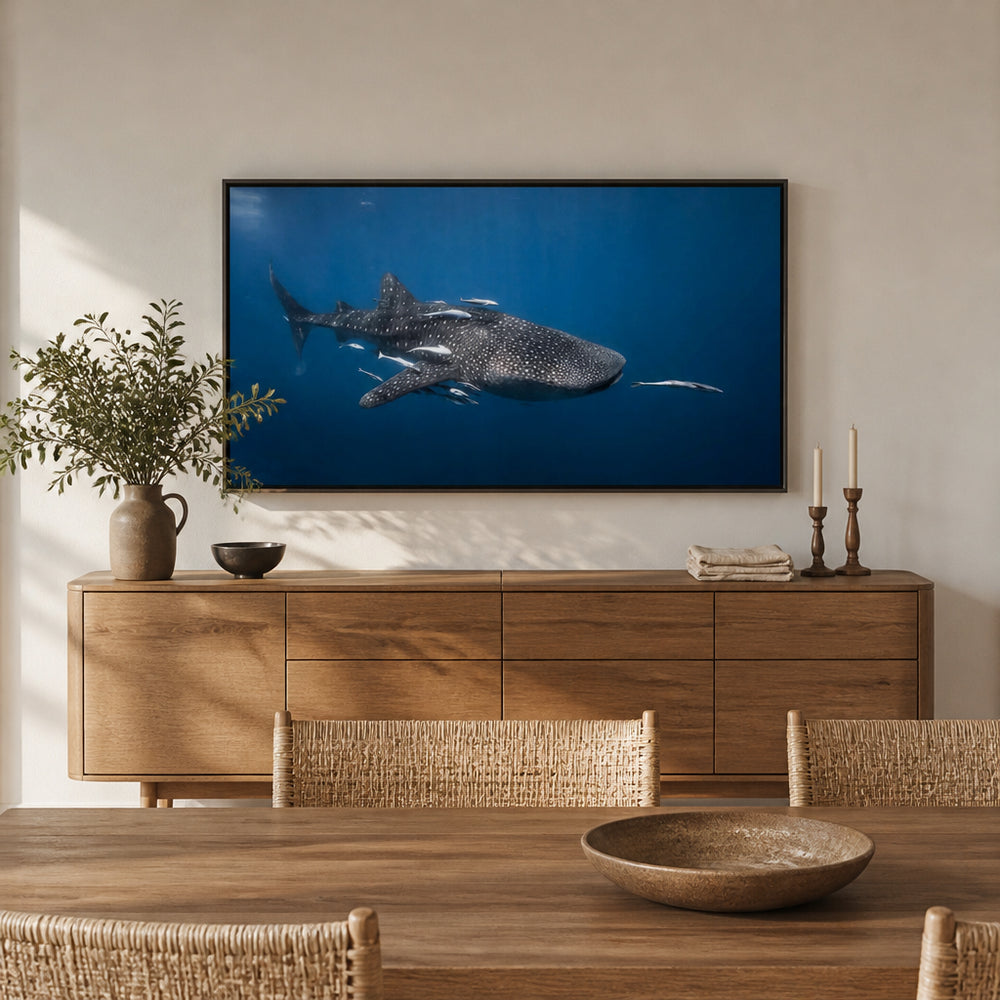Room mockup featuring Ocean Giant Majesty Photo Print