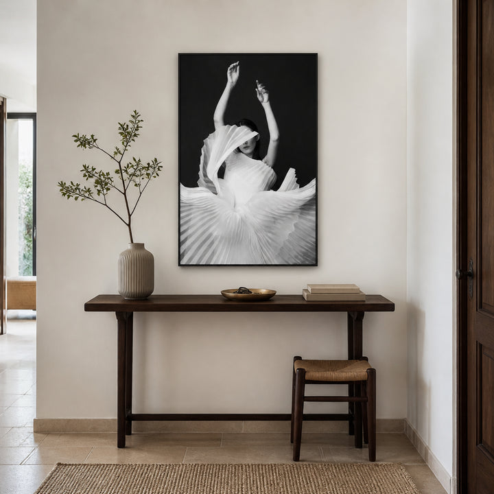 Room mockup featuring Amadeus Flowing Grace Photo Print