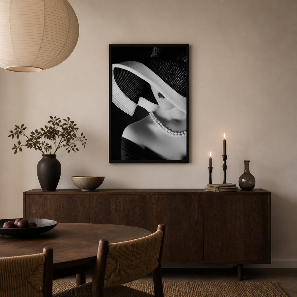 Room mockup featuring Whispering Elegance Photo Print