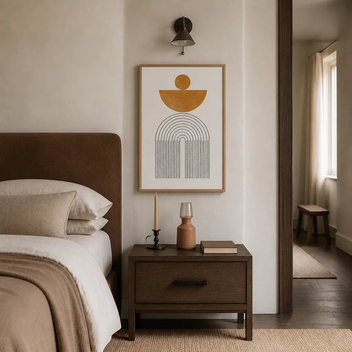 Room mockup featuring Celestial Arch Harmony Art Print