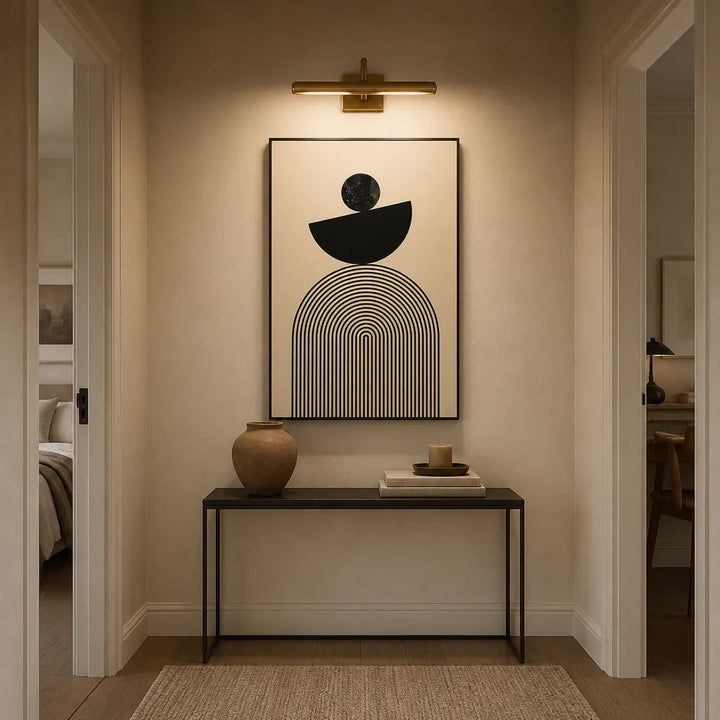 Room mockup featuring M6 Abstract Balance Art Print