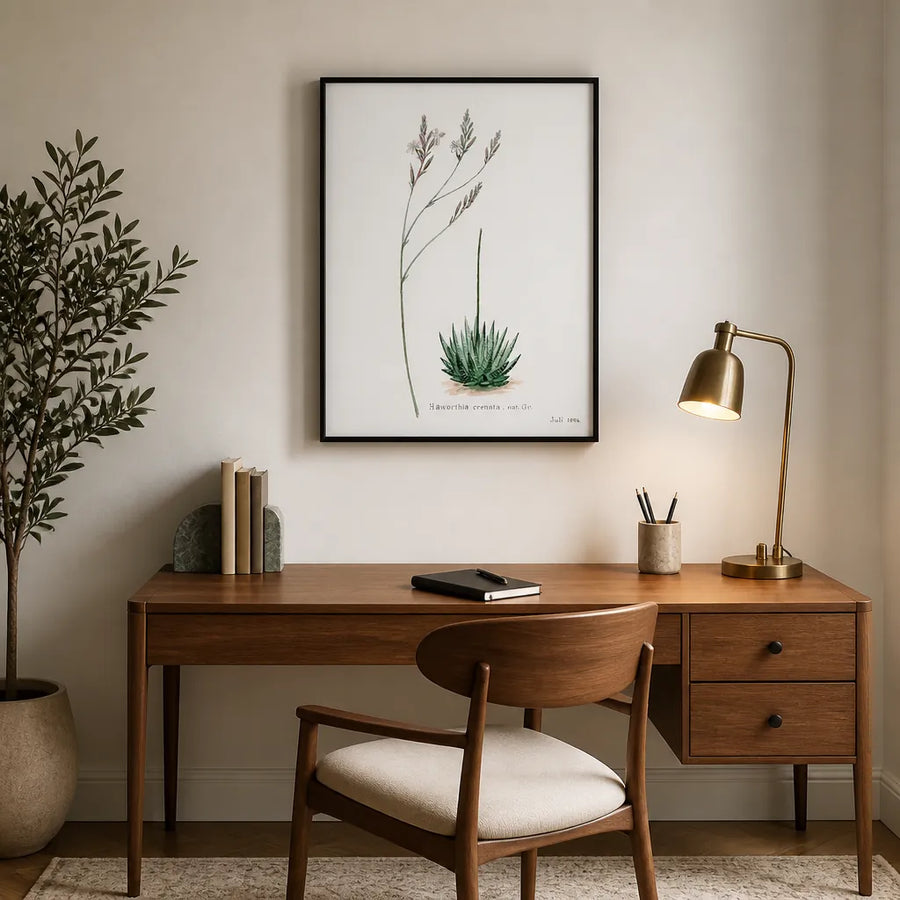 Howarthia Crenata Art Print in a room setting