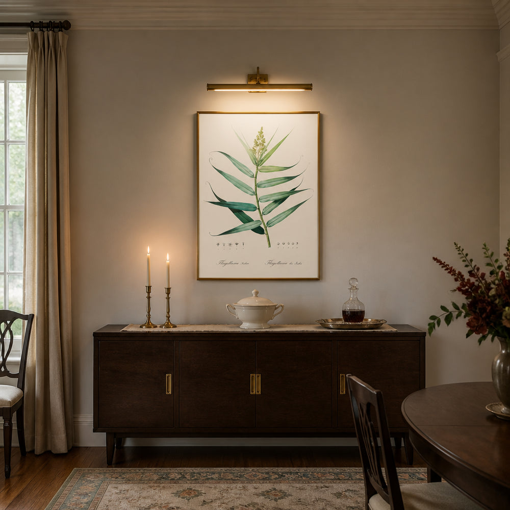 Room mockup featuring Bush Cane by Pierre-Joseph Redouté Art Print