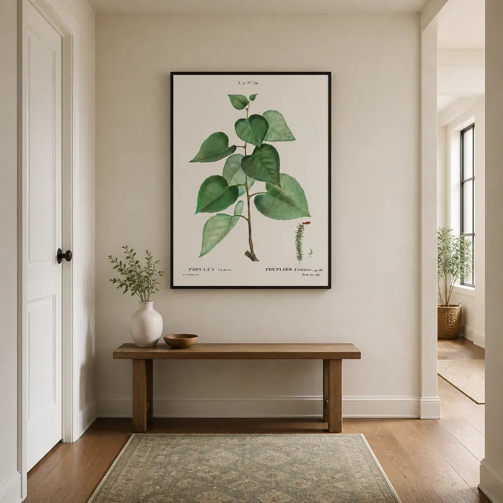 Room mockup featuring Populus Graeca Art Print