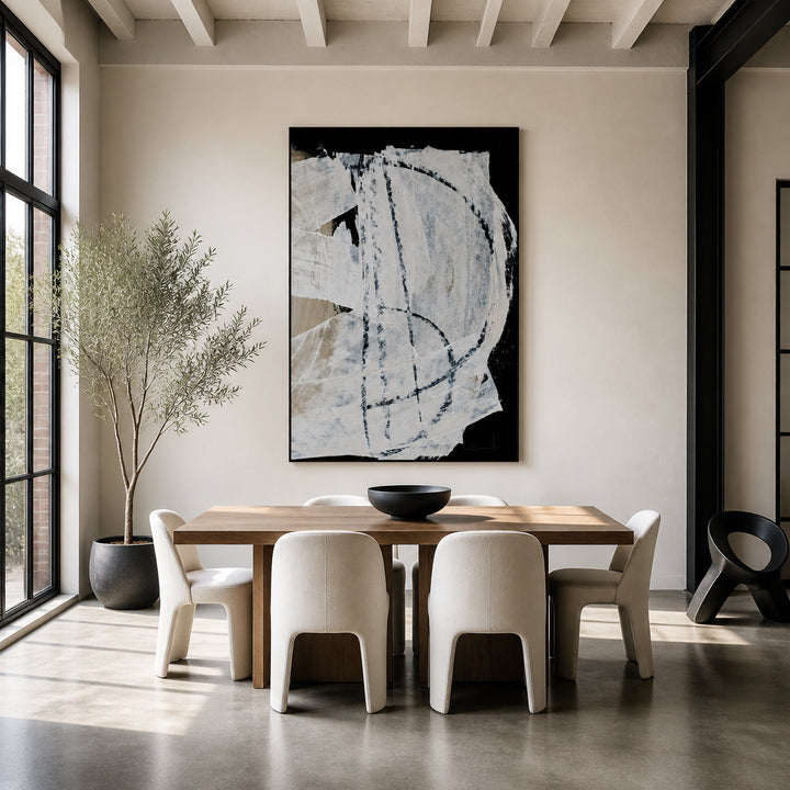 Room mockup featuring Mindful Strokes Art Print