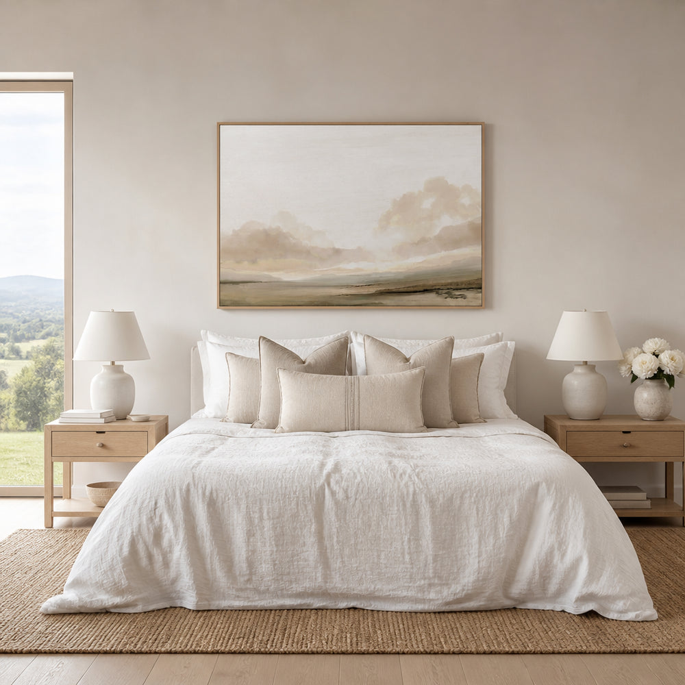 Room mockup featuring Southern Serenity Sky Art Print