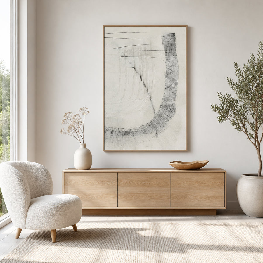 Real Abstract No2 Art Print in a room setting