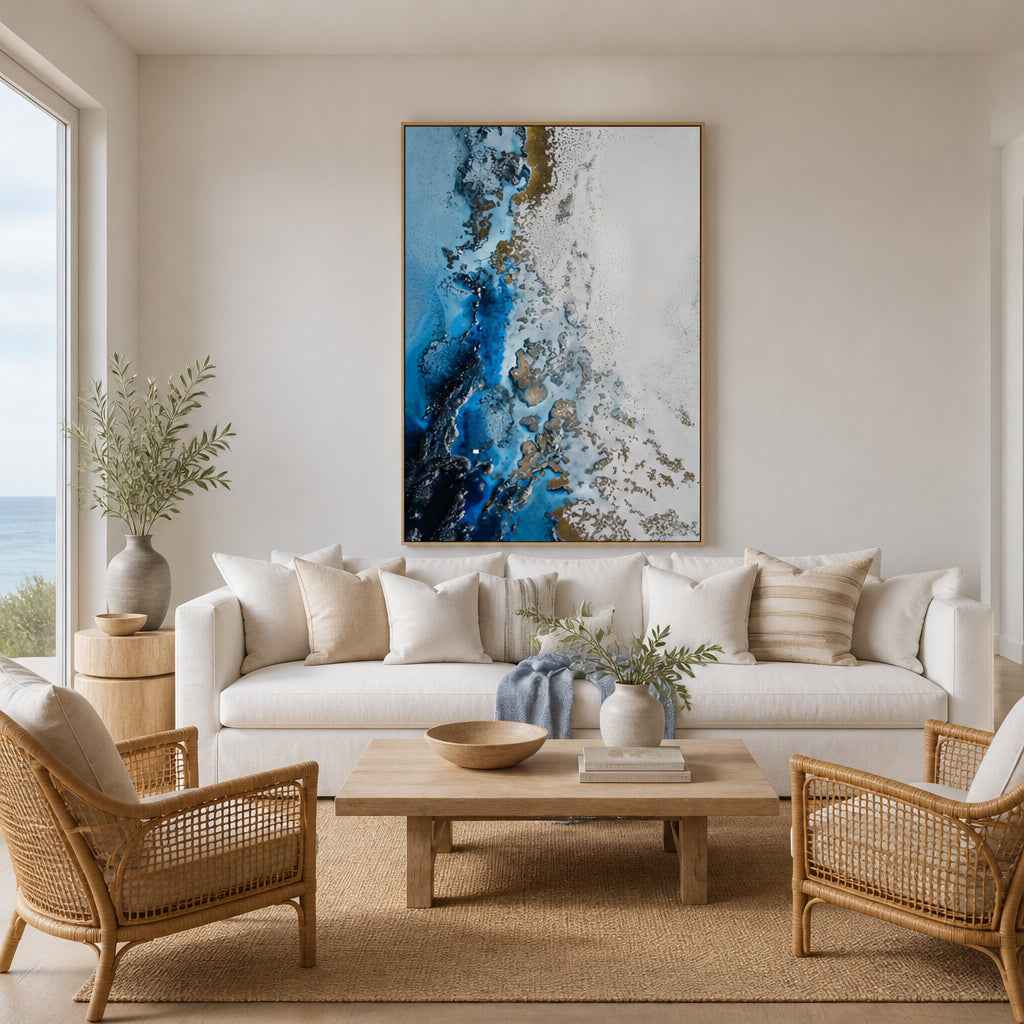 Room mockup featuring Admiral Passage By Petra Meikle de Vlas