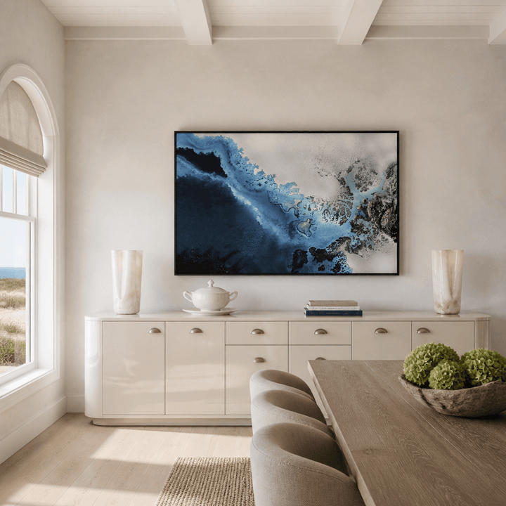 Room mockup featuring Maritime Majesty By Petra Meikle de Vlas