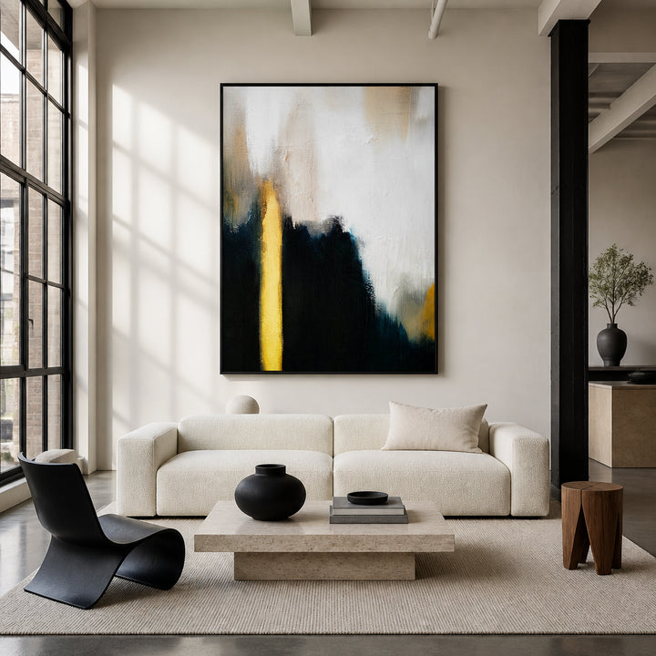 Room mockup featuring 145 - abstract Art Print
