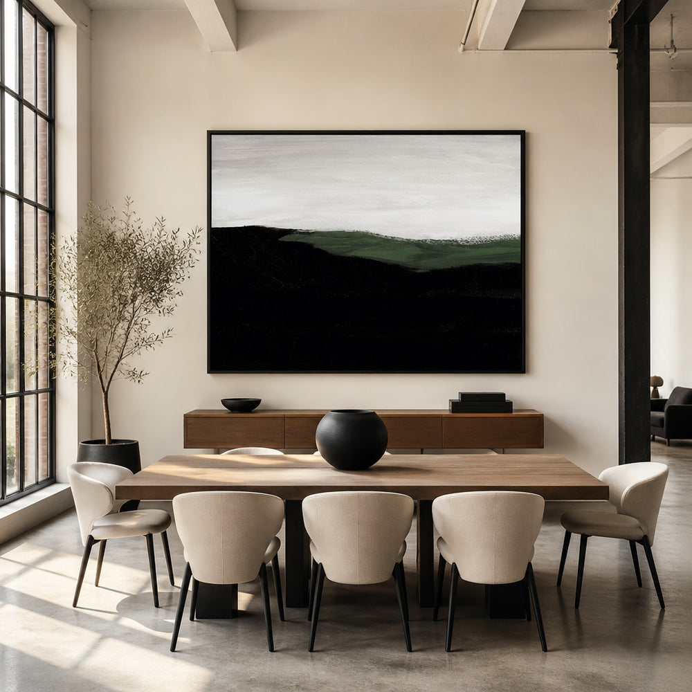 Room mockup featuring Abstract 93 - abstract Art Print