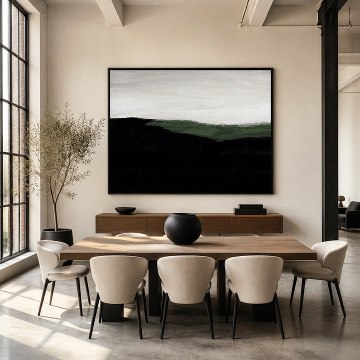 Room mockup featuring Abstract 93 - abstract Art Print