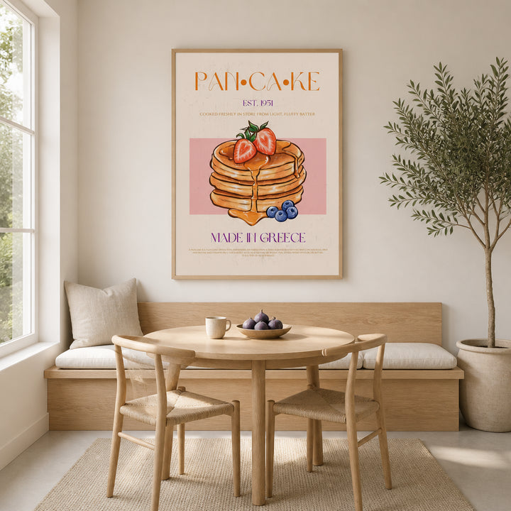 Room mockup featuring Pancake -  Art Print