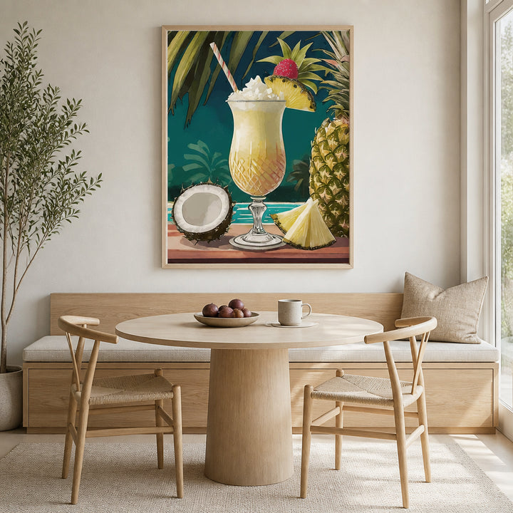 Room mockup featuring Pina Colada -  Art Print