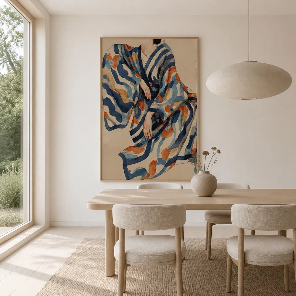Room mockup featuring Figurative Woman No.2 -  Art Print