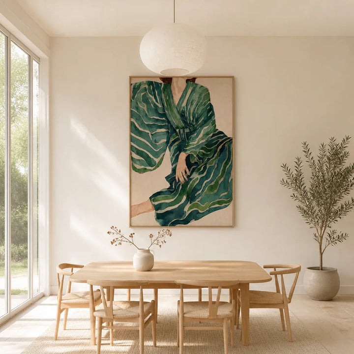 Room mockup featuring Figurative Woman No.3 -  Art Print