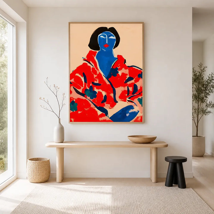 Room mockup featuring Poster Portrait Series 01 -  Art Print