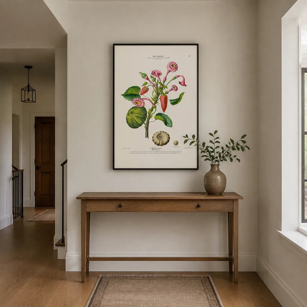 Room mockup featuring Sandbox Tree Art Print