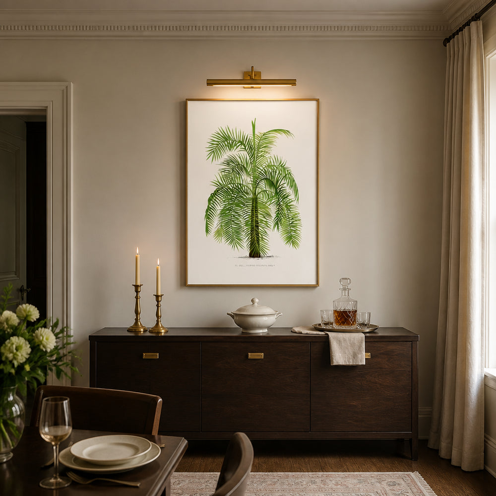 Room mockup featuring Vintage Palm 16 Art Print