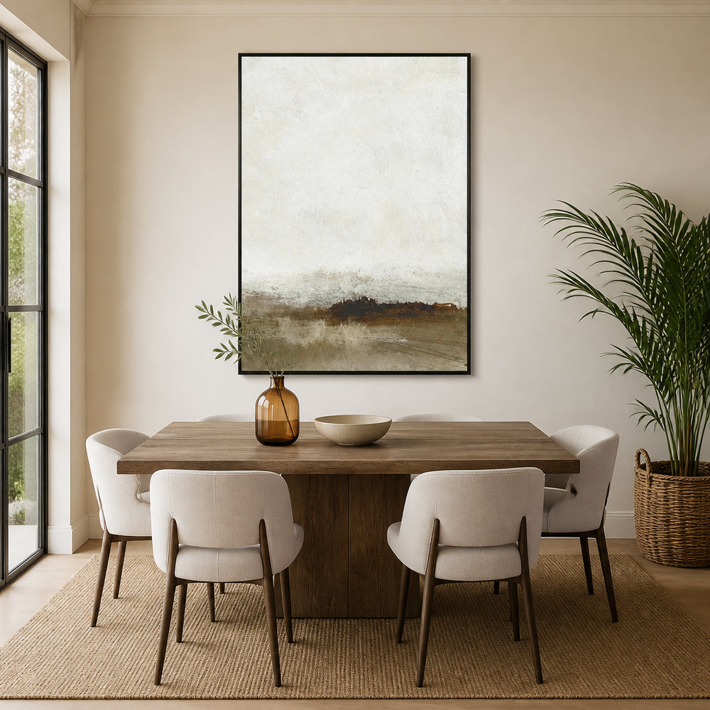 Room mockup featuring Away From Here II Art Print