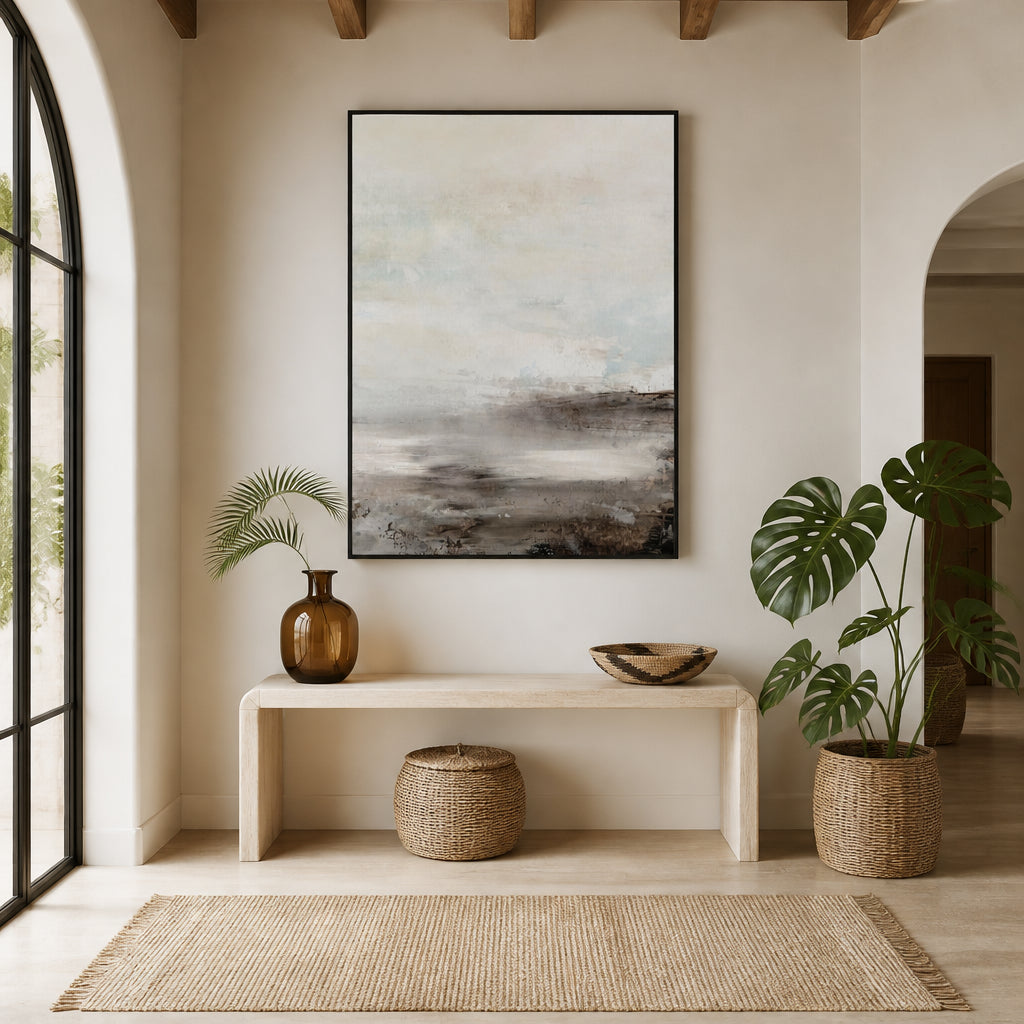 Room mockup featuring Downtempo Serenity 2 Art Print