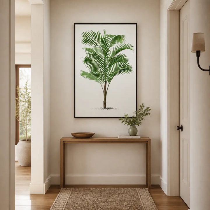 Room mockup featuring Vintage Palm 33 Art Print