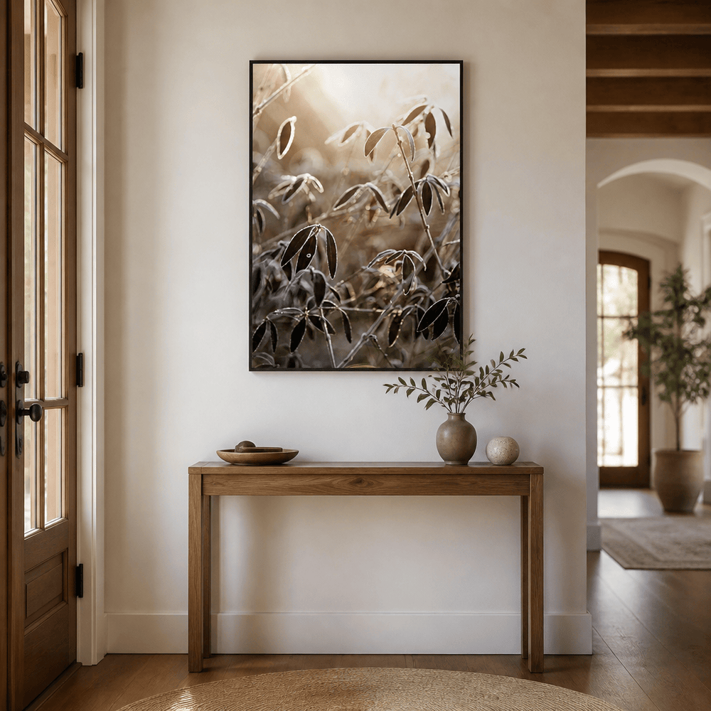 Room mockup featuring A Winter Morning 6 Photo Print