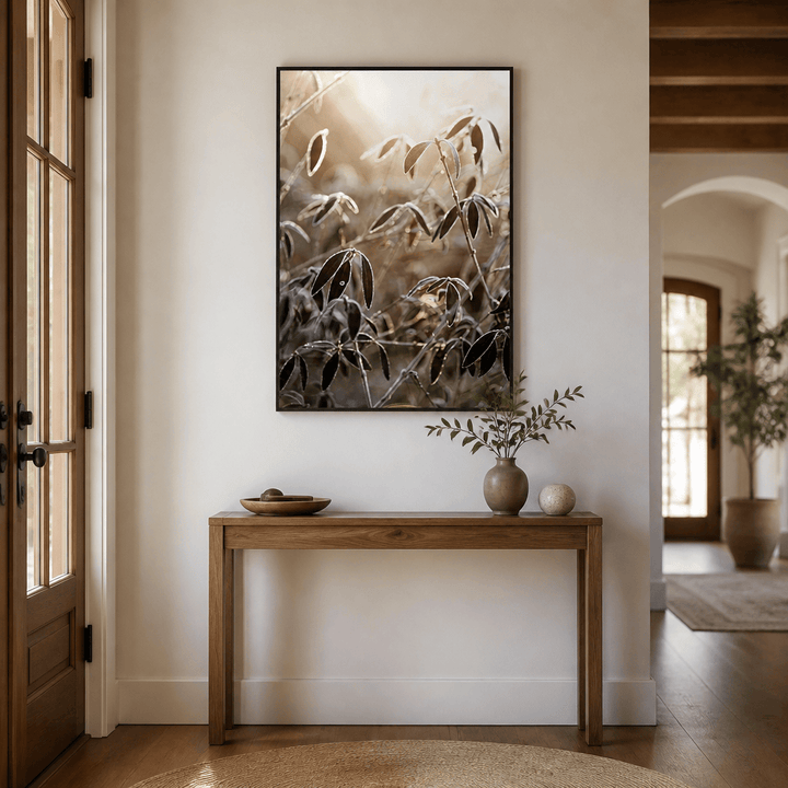 Room mockup featuring A Winter Morning 6 Photo Print