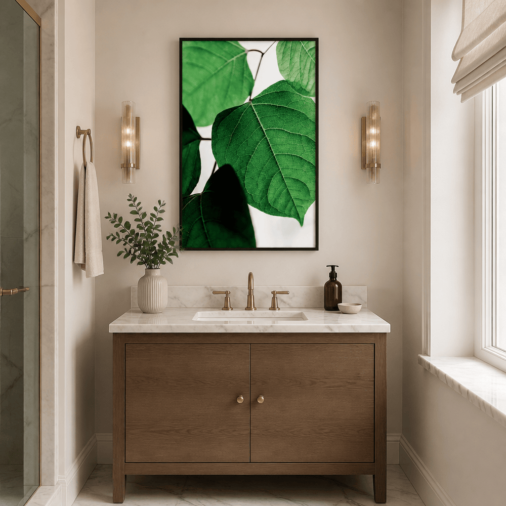 Room mockup featuring Summer Branches 2 Photo Print