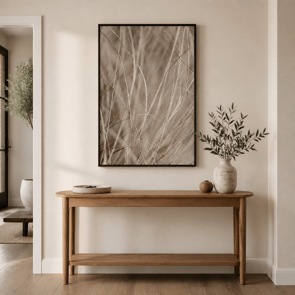 Room mockup featuring Summer Grass 3 Photo Print