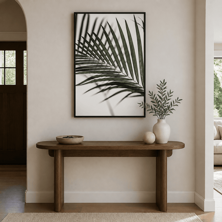 Room mockup featuring Summer Shadows Photo Print
