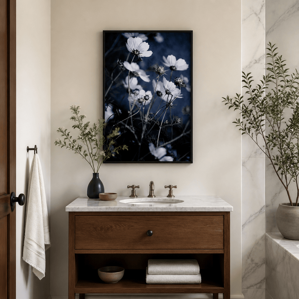 Room mockup featuring Wild Flowers 10 Photo Print