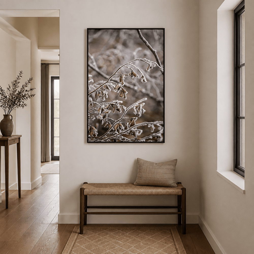 Room mockup featuring Winter Branches 18 Photo Print