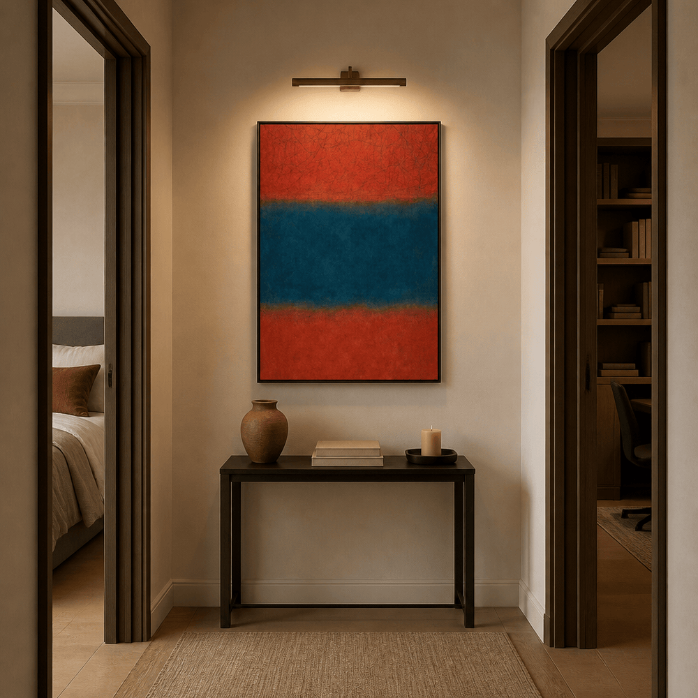 Room mockup featuring In a Mellow Tone Art Print