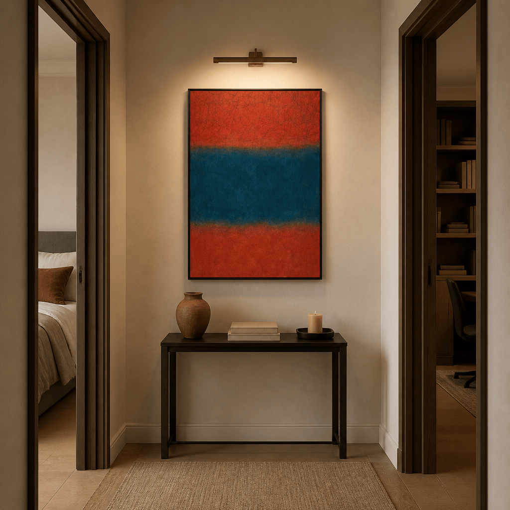 Room mockup featuring In a Mellow Tone Art Print