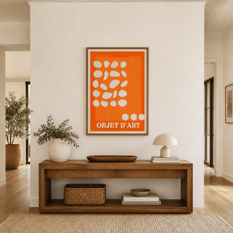 Objet D'Art Print 2 in a room setting