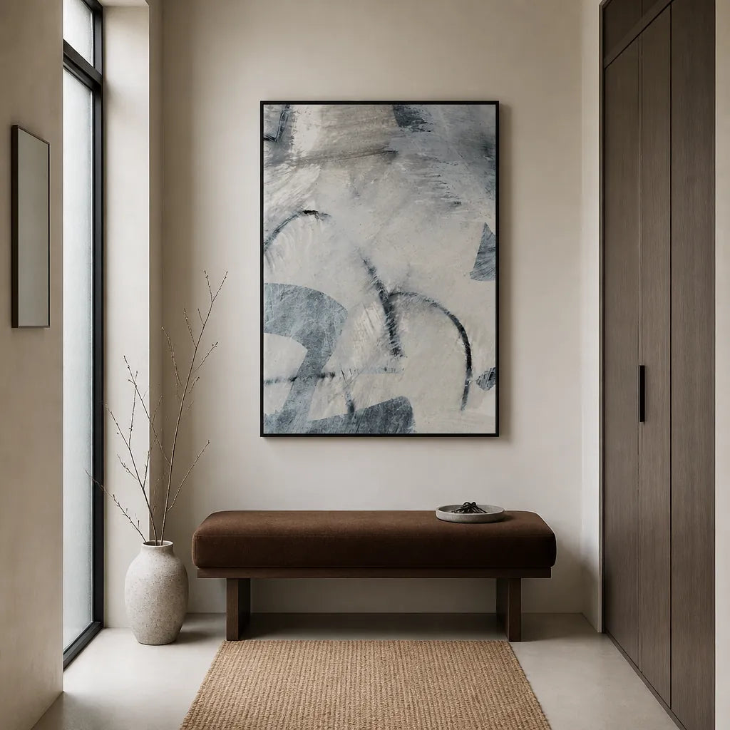 Room mockup featuring Modern 2 Art Print