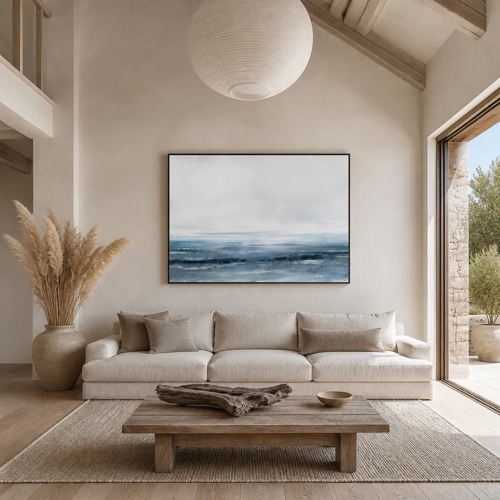Room mockup featuring Water Art Print