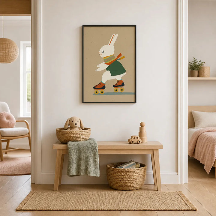 Room mockup featuring Unnamed Art Print
