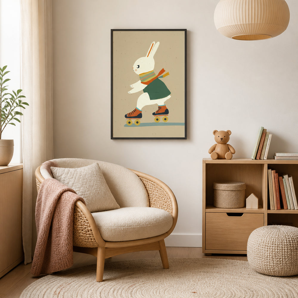 Room mockup featuring Unnamed Art Print