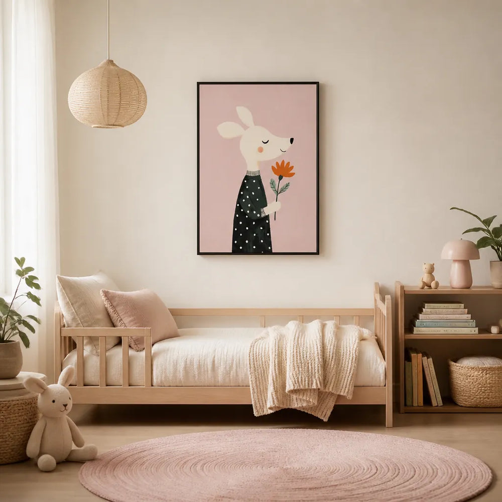Room mockup featuring Unnamed Art Print