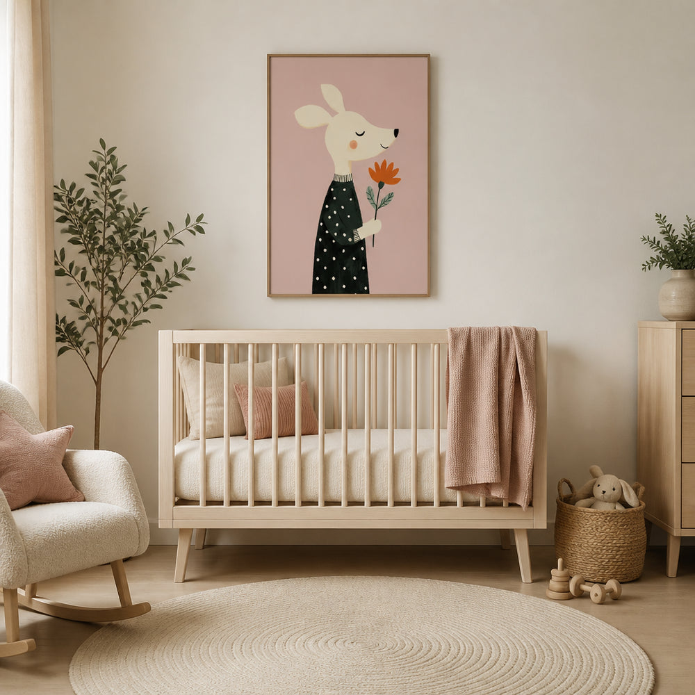 Room mockup featuring Unnamed Art Print