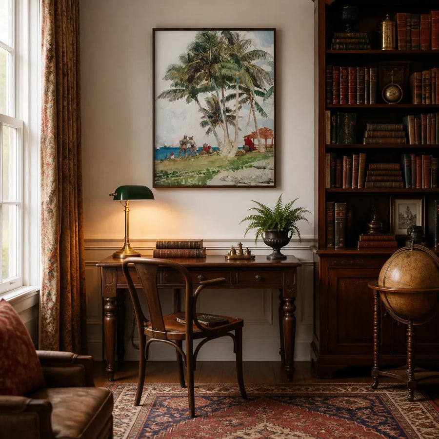 The Buccaneers by Winslow Homer Art Print in a room setting