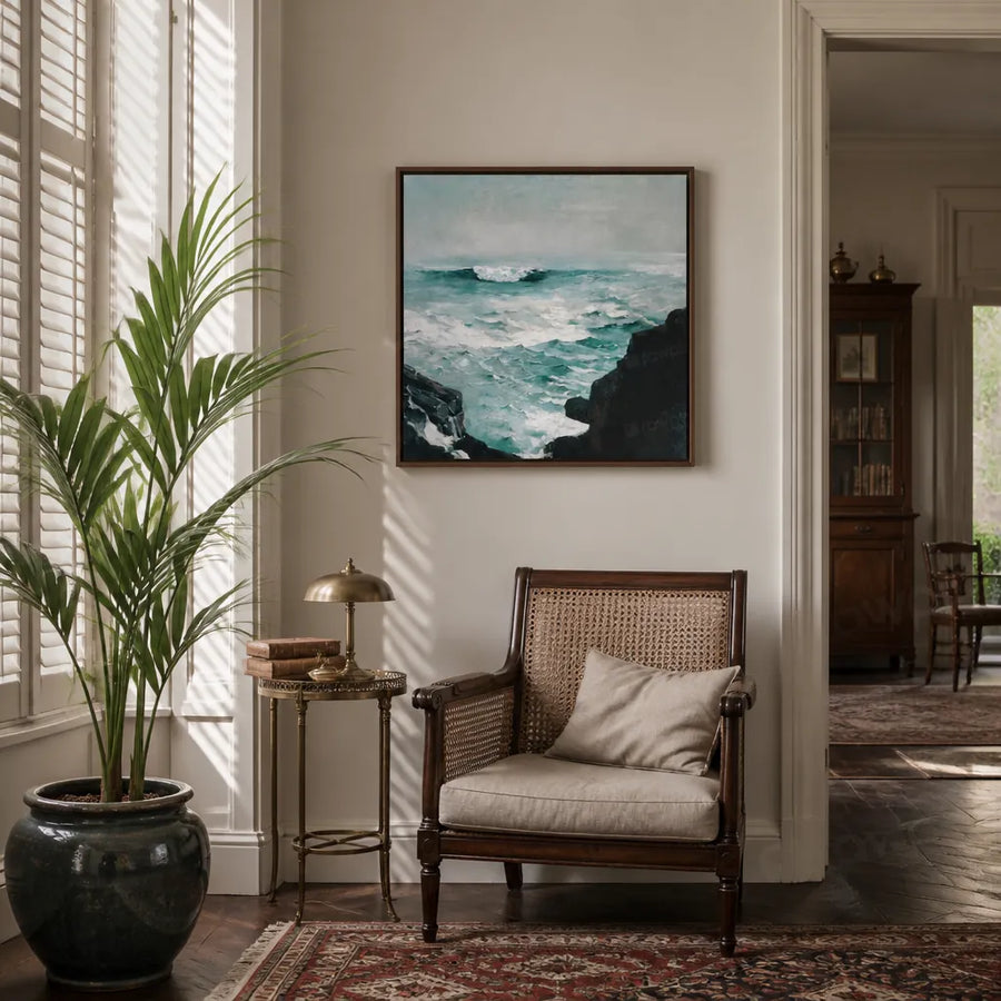 Cannon Rock by Winslow Homer Art Print in a room setting
