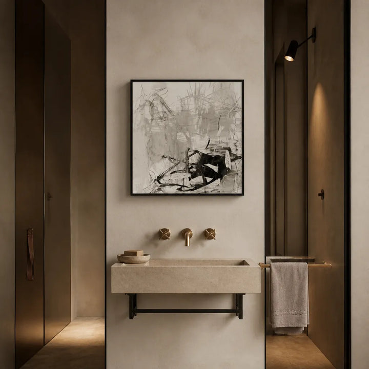 Room mockup featuring Mashed Art Print