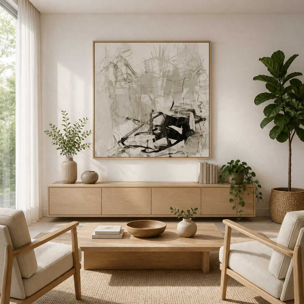 Room mockup featuring Mashed Art Print